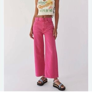 Urban Outfitters BDG High & Wide Pant Berry Pink 27